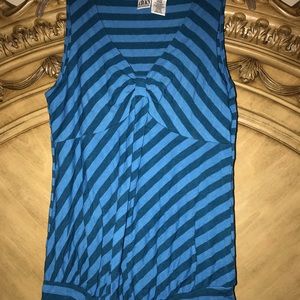 Blue Duo Maternity Tank Top